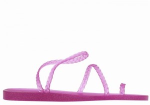 Ancient Greek Sandals Eleftheria Donna Sandali Intrecciati Viola | UJF854EF