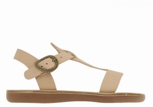 Ancient Greek Sandals Little Amber Soft Bambino Sandali Bassi Beige | FGP3150LT