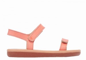 Ancient Greek Sandals Little Poros Soft Bambino Sandali Casual Rosa | MIL8522MB