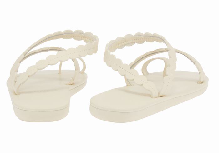 Ancient Greek Sandals Aura Donna Sandali Con Puntale Bianche | IEL3453FH