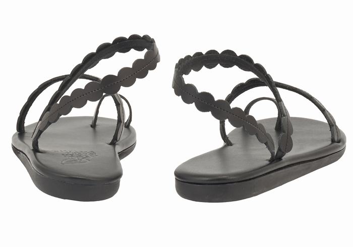 Ancient Greek Sandals Aura Donna Sandali Con Puntale Nere | BFB6350PF