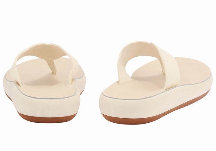 Ancient Greek Sandals Charys Comfort Donna Infradito Bianche | DAU6135EH