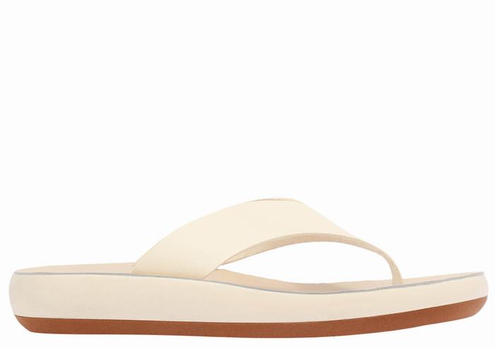 Ancient Greek Sandals Charys Comfort Donna Infradito Bianche | DAU6135EH