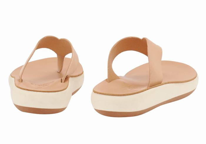 Ancient Greek Sandals Charys Comfort Donna Infradito Beige | LNT709TI