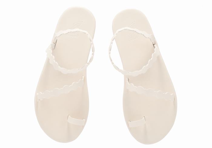 Ancient Greek Sandals Cronos Donna Sandali Con Puntale Bianche | QUK8270RS