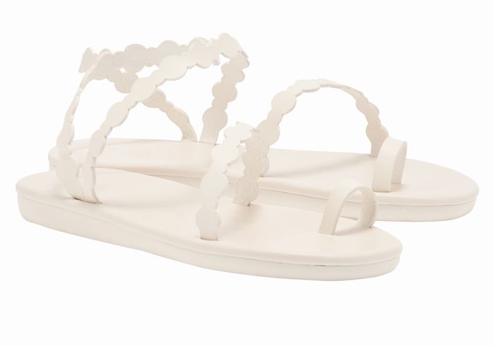 Ancient Greek Sandals Cronos Donna Sandali Con Puntale Bianche | QUK8270RS