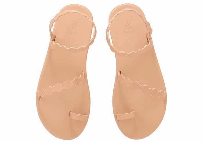 Ancient Greek Sandals Cronos Donna Sandali Con Puntale Beige | HRI8176UI