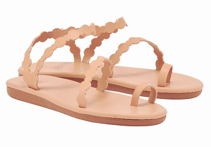 Ancient Greek Sandals Cronos Donna Sandali Con Puntale Beige | HRI8176UI