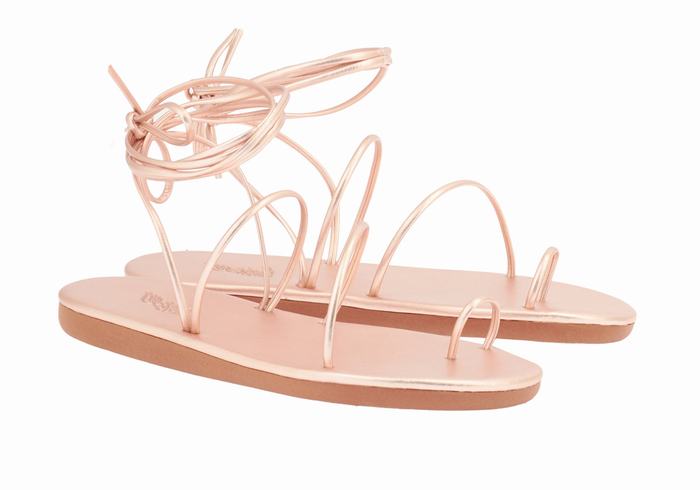 Ancient Greek Sandals Du Donna Sandali Con Puntale Rosa Oro | BXB7028NB