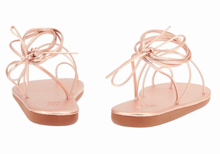 Ancient Greek Sandals Du Donna Sandali Con Puntale Rosa Oro | BXB7028NB