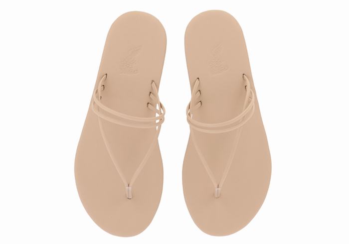 Ancient Greek Sandals E Donna Infradito Beige | BLR4617BQ