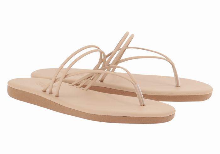 Ancient Greek Sandals E Donna Infradito Beige | BLR4617BQ