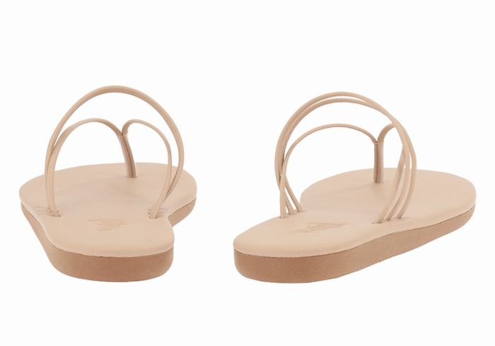 Ancient Greek Sandals E Donna Infradito Beige | BLR4617BQ