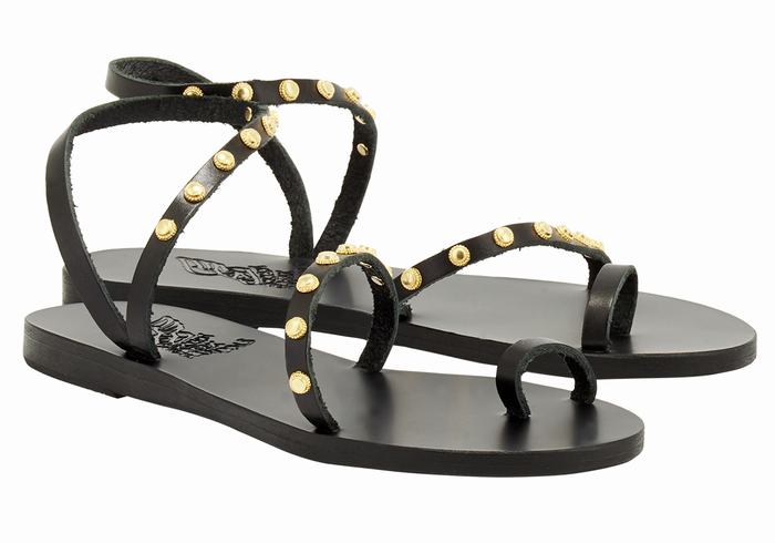 Ancient Greek Sandals Eleftheria Bee Donna Sandali Con Puntale Nere | ZZB9595YI