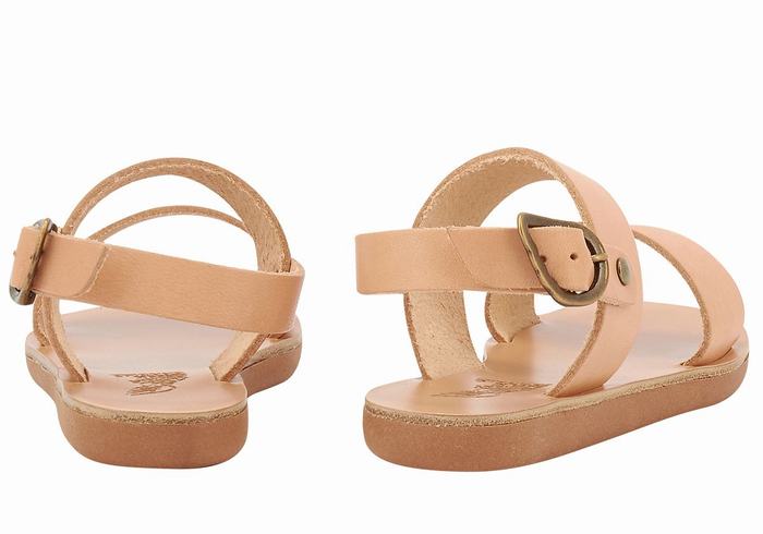 Ancient Greek Sandals Little Clio Soft Bambino Sandali Casual Beige | RPS4539HG