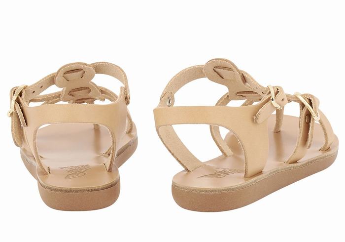 Ancient Greek Sandals Little Grace Kelly Soft Bambino Sandali Bassi Beige | GOP4178YQ