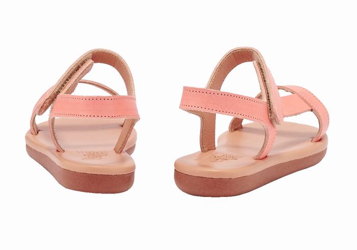 Ancient Greek Sandals Little Iasonas Soft Bambino Sandali Casual Rosa | QPA6823HS