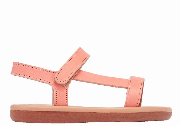 Ancient Greek Sandals Little Iasonas Soft Bambino Sandali Casual Rosa | QPA6823HS