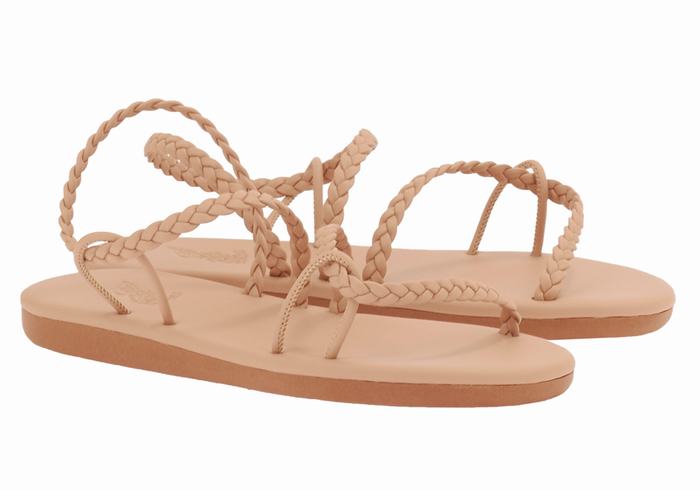 Ancient Greek Sandals Maya Donna Sandali Intrecciati Beige | FSD1345BL