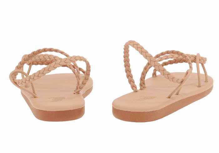 Ancient Greek Sandals Maya Donna Sandali Intrecciati Beige | FSD1345BL