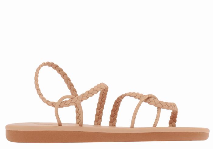 Ancient Greek Sandals Maya Donna Sandali Intrecciati Beige | FSD1345BL