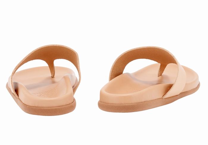 Ancient Greek Sandals Mera Footbed Donna Infradito Beige | BWR9065EG