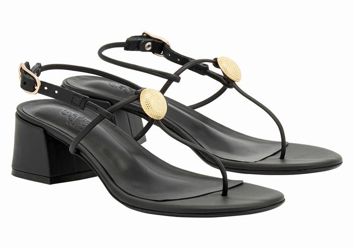 Ancient Greek Sandals Mistida Donna Sandali con Tacco Nere | BWU307IU