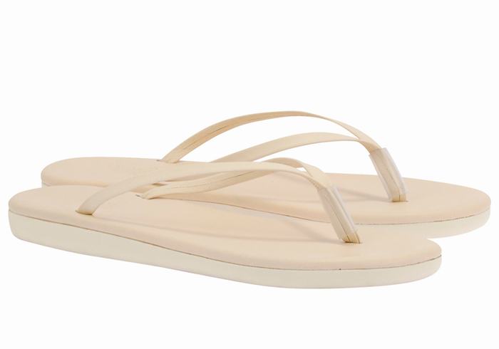 Ancient Greek Sandals Saionara Donna Infradito Bianche | JPQ190JT