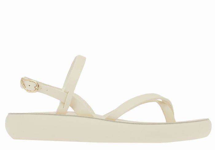 Ancient Greek Sandals Tereza Comfort Donna Sandali Con Cinturino Sul Retro Bianche | ZAW4798ET