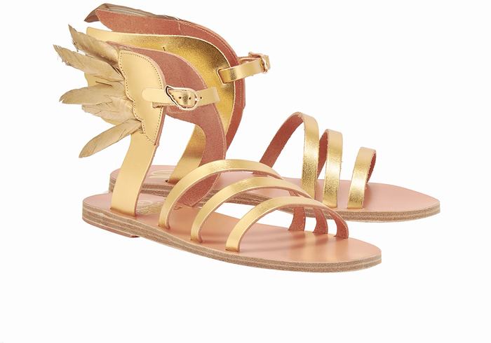 Ancient Greek Sandals Victory Of Samothrace Donna Sandali Con Cinturino Oro | MPP6837DP