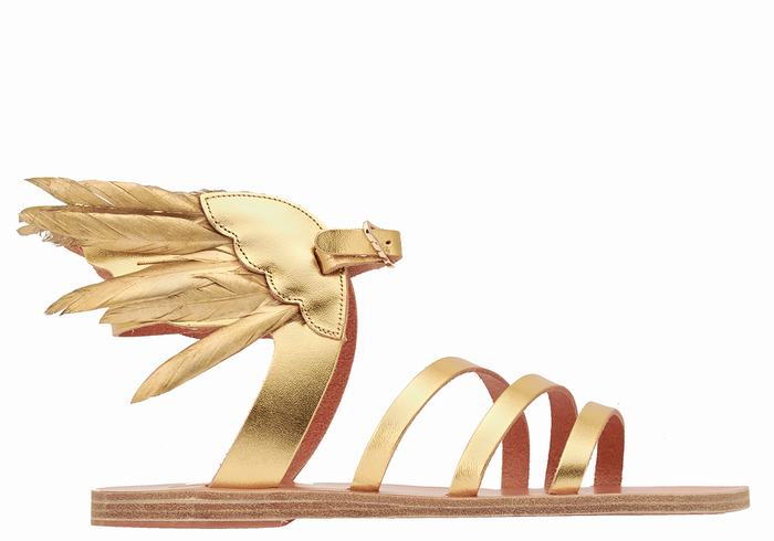 Ancient Greek Sandals Victory Of Samothrace Donna Sandali Con Cinturino Oro | MPP6837DP